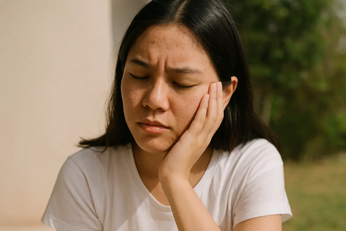 ผิวแบบนี้มักเสียสมดุลเพราะใช้ครีมคุมมันทั้งหน้า